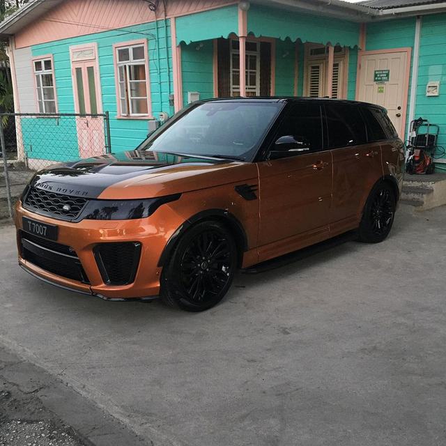 Range Rover Sport after a valet